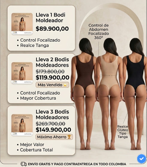 Body moldeador panty