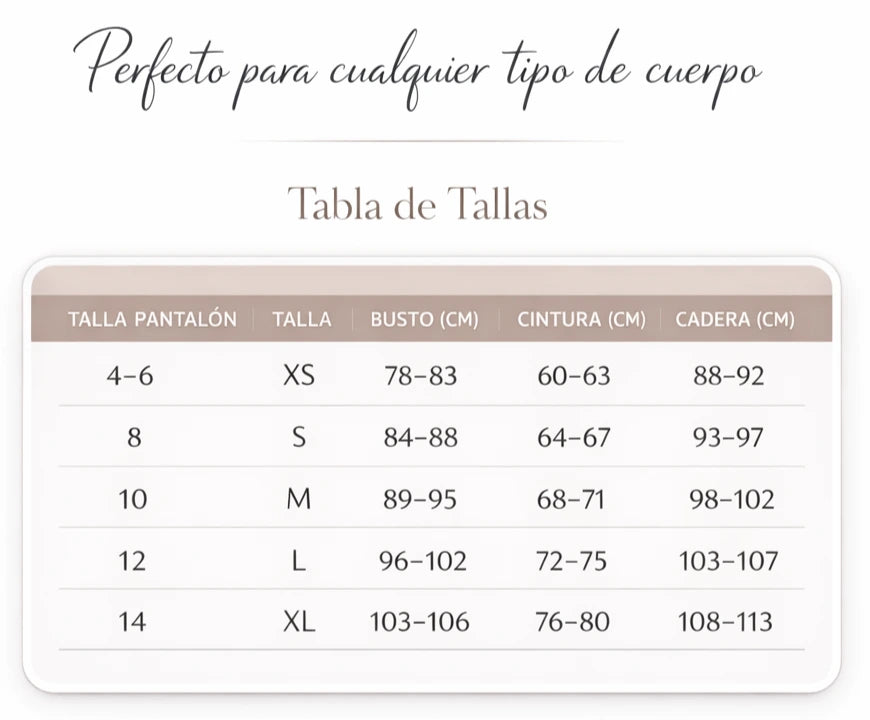 Body moldeador panty